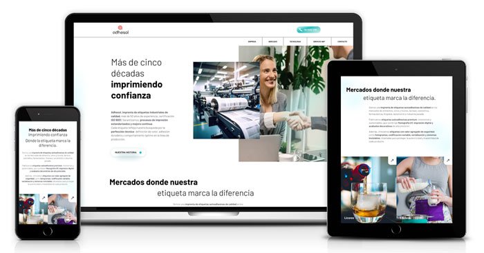 Diseño de Página Web Mazoti por German Goitiandía